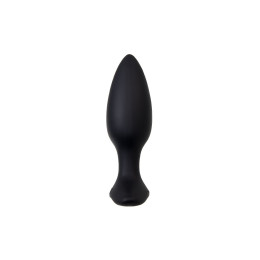 Анальная втулка LOVENSE Hush 2 (S), силикон, черная, 12,1 см, Ø 3,8 см