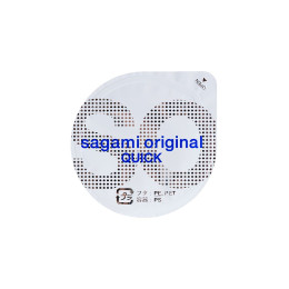 Презервативы Sagami, original Quick 0.02, полиуретан, 17 см, 5,5 см, 6 шт.