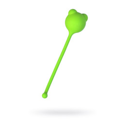 Вагинальный шарик A-Toys by TOYFA Tigo, силикон, зеленый, 12,4 см Ø 2,7 см