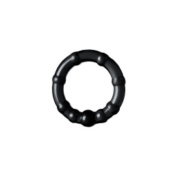 Набор колец A-Toys by TOYFA, TPE, силикон, черные, Ø 3,5/3/2 см