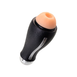 Мастурбатор нереалистичный Nalone Bling, TPE, чёрный, 19,8 см