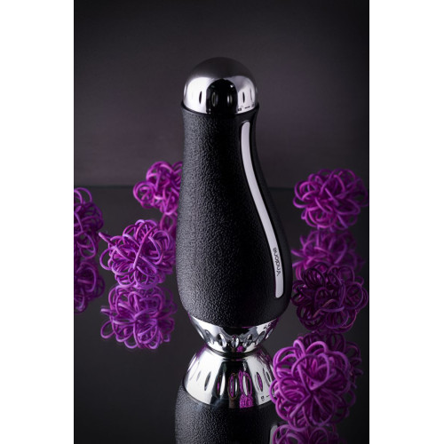 Мастурбатор нереалистичный Nalone Bling, TPE, чёрный, 19,8 см
