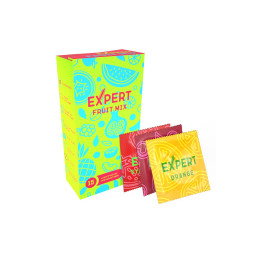 Презервативы EXPERT Fruit Mix, фруктовые ароматизированные, 15 шт