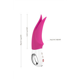 Вибратор Fun Factory VOLTA, силикон, розовый, 18,9 см