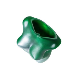 Подставка под сувенирную продукцию "Женское тело" серебренный, зеленый