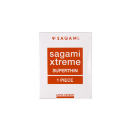 Презервативы Sagami,xtreme superthin 0,04 , латекс, 18,5 см, 5,2 см, 1 шт.