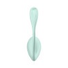Виброяйцо Satisfyer Smooth Petal Connect App, мятное, 6,5 см