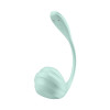 Виброяйцо Satisfyer Smooth Petal Connect App, мятное, 6,5 см