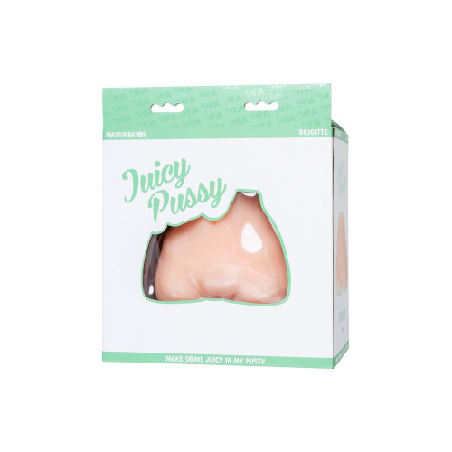 Мастурбатор реалистичный Juicy Pussy by TOYFA Brigitte, TPE, телесный