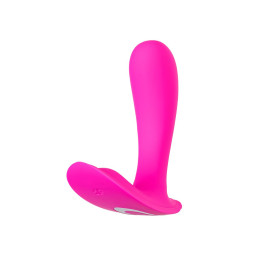 Вибратор для ношения с вагинальной стимуляцией Satisfyer Top Secret Connect App, розовый, 11 см