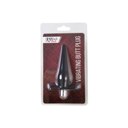 Анальная втулка Black&Red by TOYFA, TPE, черный, 12,7 см, Ø 3 см