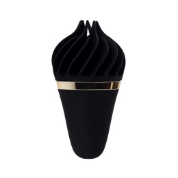 Вибромассажер Satisfyer layons Sweet Treat, силикон, черный, 10,4 см.