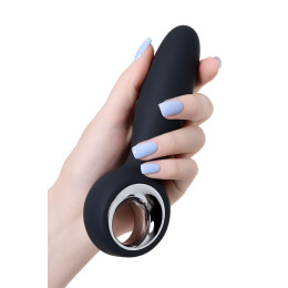 Анальный стимулятор POPO Pleasure by TOYFA Sagitta, силикон, черный, 9 см