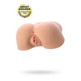 Мастурбатор реалистичный KOKOS Olivia с вибрацией и ротацией, TPR, телесный, 26 см