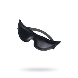 Маска Pecado BDSM, мягкая закрытая острая, натуральная кожа, черная