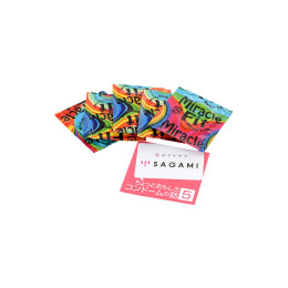 Презервативы Sagami, miracle fit, латекс, 18,5 см, 5,2 см, 5 шт.