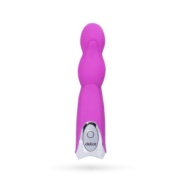 Вибратор TOYFA Dolce Leo, силикон, розовый, 16,5см