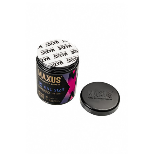 Презервативы Maxus XXL, латекс, увеличенный размер 15 шт.