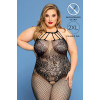 Костюм-сетка Candy Girl Hera, нейлон, черный, 2XL