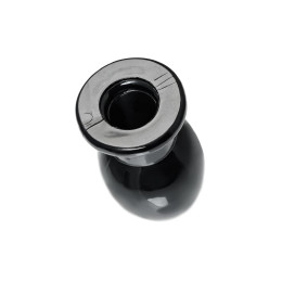 Анальная втулка TOYFA Basic S, TPE, чёрный, 6 см