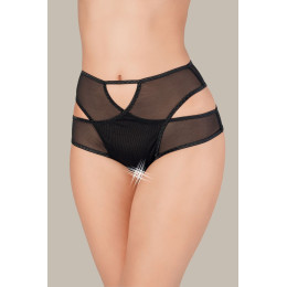 Эротические трусики Waname Liberty с высокой посадкой черные (42-44) в пакете