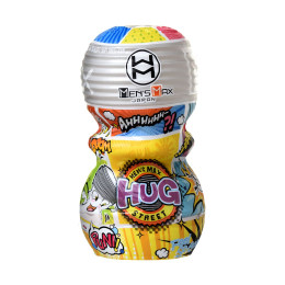 Мастурбатор нереалистичный, HUG STREET, MensMax, TPE, белый, 16 см