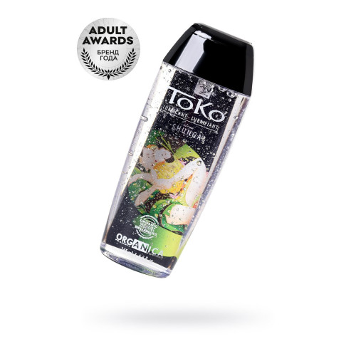 Лубрикант Shunga Toko Organica на водной основе, из 100% органических компонентов,165 мл