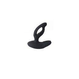 Стимулятор простаты Levett Titus, силикон, черный, 13 см