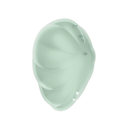 Вакуумный стимулятор клитора Satisfyer Cloud Dancer, силикон, мятный, 9 см