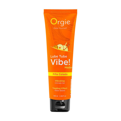 Интимный гель с эффектом вибрации ORGIE Vibe! Medium - Piña Colada, на водной основе, 100мл