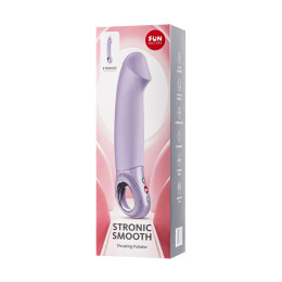 Пульсатор Fun Factory STRONIC Smooth, силикон, сиреневый, 21 см