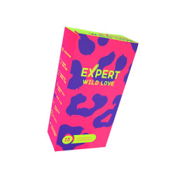 Презервативы EXPERT Wild Love , ребристые с точками, 15 шт
