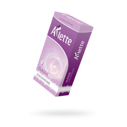 Презервативы Arlette, classic, латекс, классические, 19 см, 5,5 см, 12 шт.