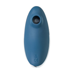 Вакуум-волновой стимулятор клитора с вибрацией Satisfyer Vulva Lover 1, силикон, синий, 11,9 см