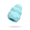 Мастурбатор A-Toys by TOYFA Flaff, TPE, бирюзовый, 8см, Ø 2,9 см