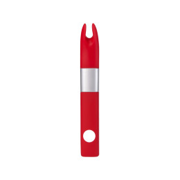 Вибратор клиторальный Qvibry 4Gb USB памяти, силикон, красный, 12 см