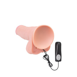 Вибратор-гигант LoveToy, реалистичный, neoskin, телесный, 27 см, Ø 6,1 см