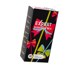 Презервативы EXPERT Surprise Mix, секретный микс, 15 шт