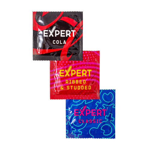 Презервативы EXPERT Surprise Mix, секретный микс, 15 шт