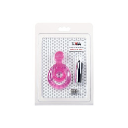 Вибронасадка TOYFA Basic, TPE, розовый, 6 см