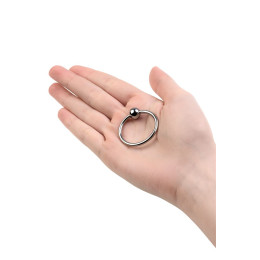 Кольцо под головку пениса Metal by TOYFA, серебряное, 3 см