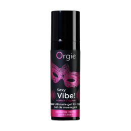 Гель для массажа ORGIE Sexy Vibe Intense Orgasm с разогревающим и охлаждающим эффектом, 15 мл