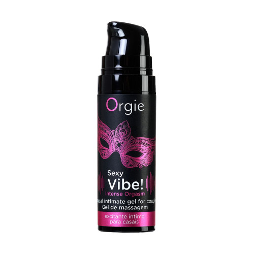 Гель для массажа ORGIE Sexy Vibe Intense Orgasm с разогревающим и охлаждающим эффектом, 15 мл