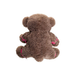 Бондажный набор Pecado BDSM, «Медведь бурый», оковы, наручники, натуральная кожа, розовый