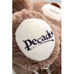 Бондажный набор Pecado BDSM, «Медведь бурый», оковы, наручники, натуральная кожа, розовый