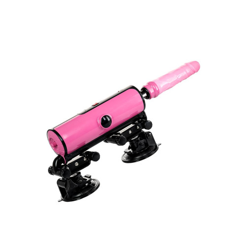 Секс-машина Pink-Punk MotorLovers by TOYFA, ABS, розовый, 36 см