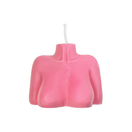 Свеча Pecado BDSM «Женский силуэт», розовая, гр. 49