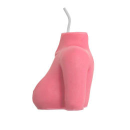 Свеча Pecado BDSM «Женский силуэт», розовая, гр. 49