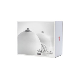 Мастурбатор реалистичный KOKOS Juliana Breast, TPR, телесный, 20 см