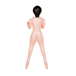 Кукла надувная Dolls-X by TOYFA Jennifer, шатенка, с двумя отверстиями, 150 см